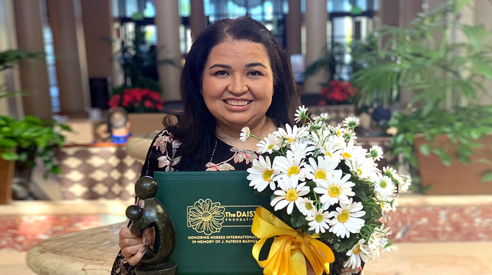 Congratulations to September DAISY Award winner, Norma Garcia, RN