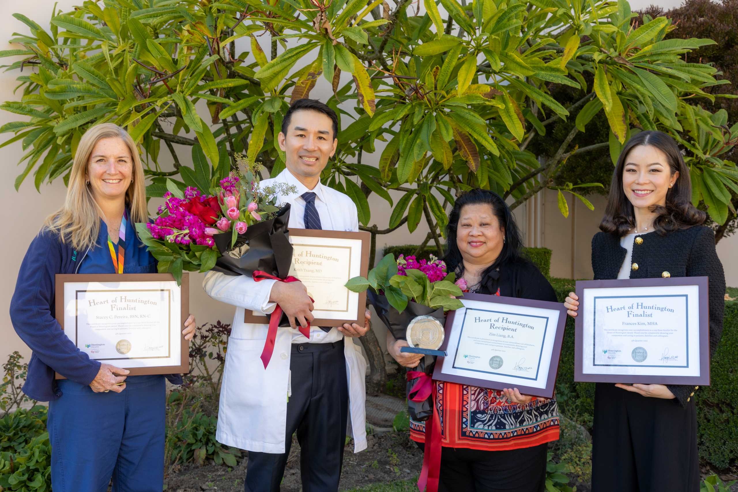 Huntington Health presents Heart of Huntington Award to recipients and finalists